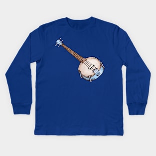 Blue Banjo Kids Long Sleeve T-Shirt